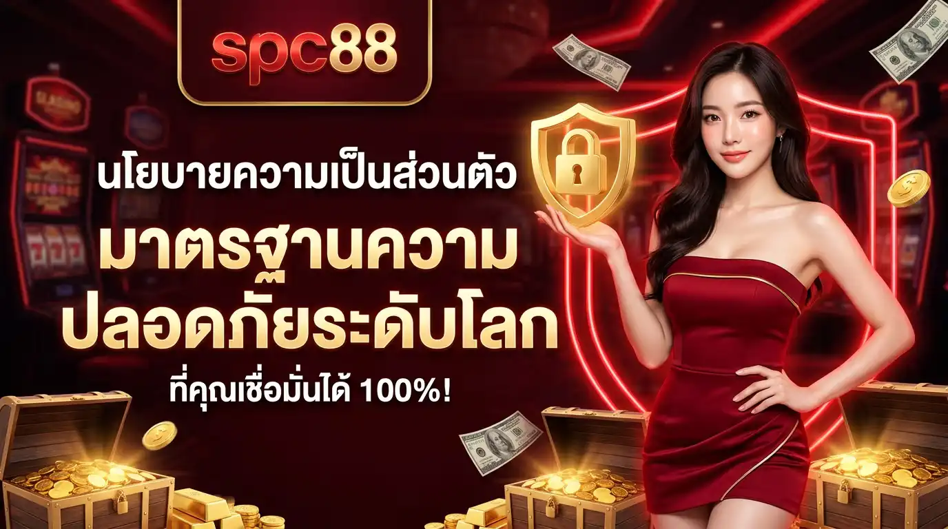 นโยบายความเป็นส่วนตัว spc88 มาตรฐานความปลอดภัยระดับโลกที่คุณเชื่อมั่นได้ 100%